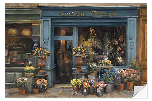 Selvklebende plakat Artisan Florist