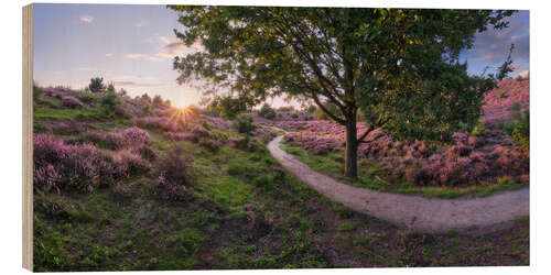 Hout print Path to light