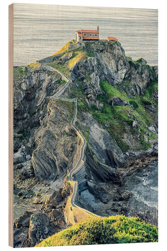 Holzbild San Juan de Gaztelugatxe