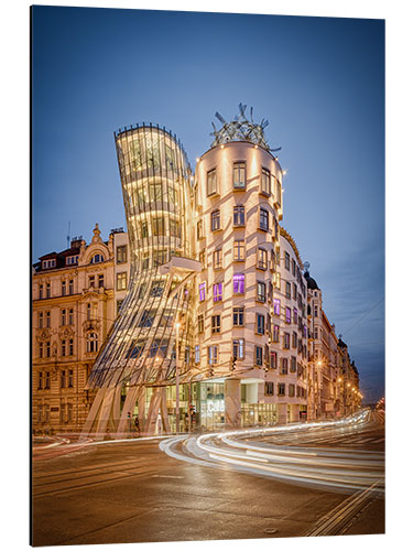 Obraz na aluminium Dancing House in Prague