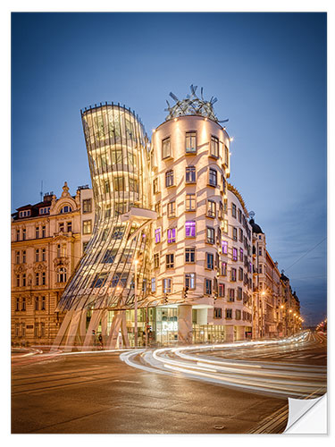 Wall sticker Dancing House in Prague