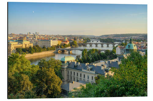 Alumiinitaulu View over Prague