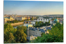 Gallery print View over Prague