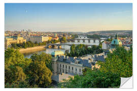 Wall sticker View over Prague