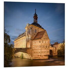 Tableau en aluminium Old town hall in Bamberg