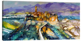 Canvas print Civita di Bagnoregio