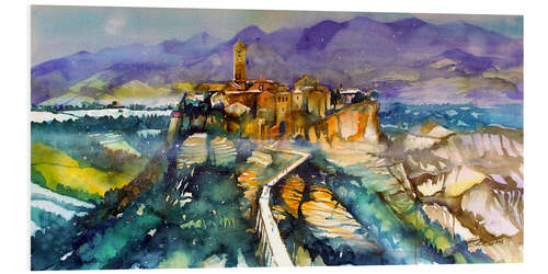 Tableau en PVC Civita di Bagnoregio