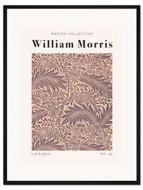 Gerahmter Kunstdruck Larkspur No. 45