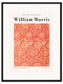Gerahmter Kunstdruck Pink and Rose No. 10