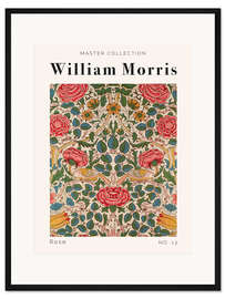 Gerahmter Kunstdruck Rose No. 13