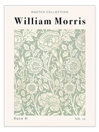 Poster  Rose II No. 11 - William Morris
