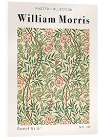 Acrylic print  Sweet Briar No. 18 - William Morris