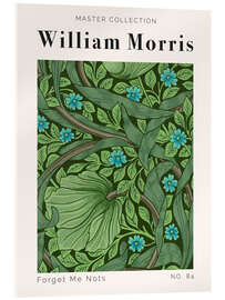 Acrylic print  Forget Me Nots No. 84 - William Morris