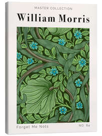 Lærredsbillede  Forget Me Nots No. 84 - William Morris