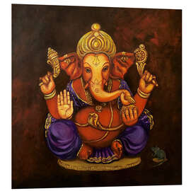 Foam board print Ganesha