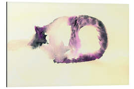 Magnettafel Schlafende Katze