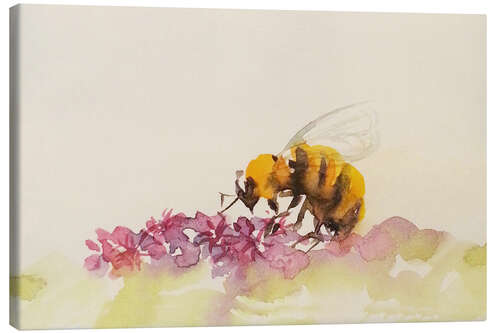 Canvas print Honeybee