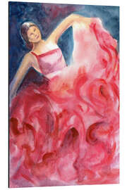 Magnettafel Tanzendes Mädchen