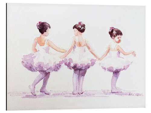 Cuadro de aluminio Three little ballerinas