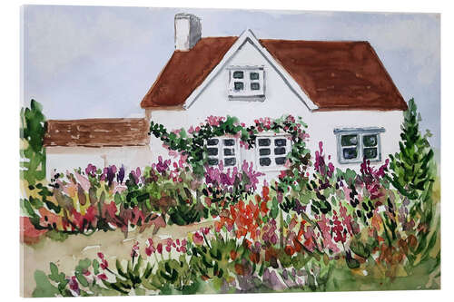 Acrylic print English Cottage II