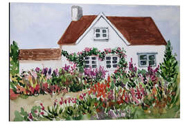 Tableau en aluminium English Cottage II