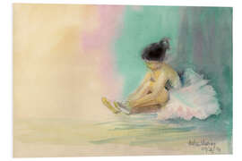 Foam board print Little ballerina