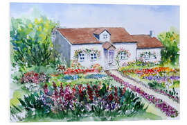 Foam board print English Cottage III