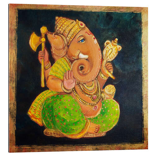 Galleritryck Blue eyed Ganesha