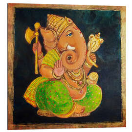 Galleritryck Blue eyed Ganesha