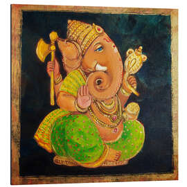 Magnettafel Blauäugiger Ganesha