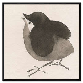 Gerahmter Kunstdruck Das kleine Küken