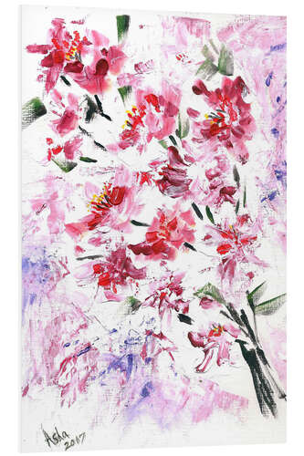 Quadro em PVC Cherry blossoms