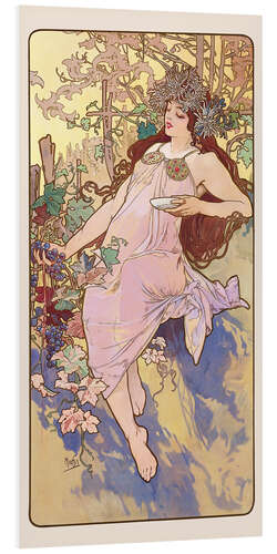 Foam board print The Four Seasons - Autumn, 1896