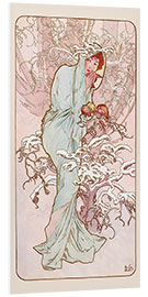 Foam board print The Four Seasons - Winter, 1896