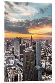 Gallery print Frankfurt from above, Maintower