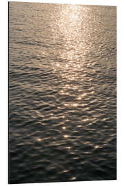 Magnettafel Sonnenuntergang auf See