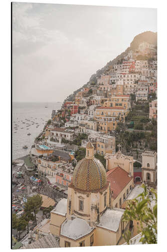 Aluminium print Positano Bliss