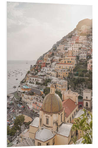 Foam board print Positano Bliss