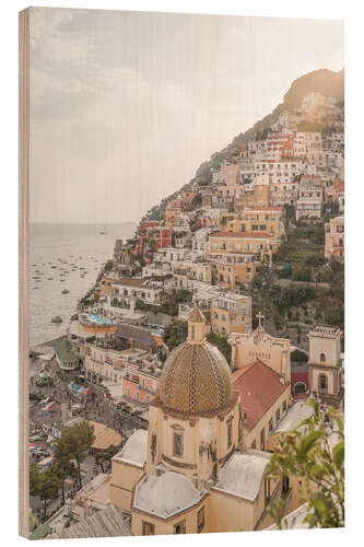 Quadro de madeira Positano Bliss