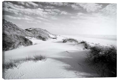 Leinwandbild Dünenlandschaft Amrum