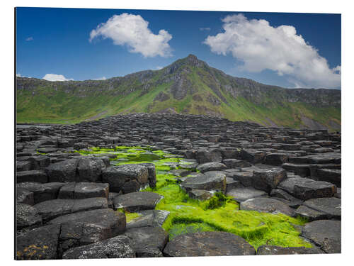 Tableau en aluminium Giant's Causeway in Irland