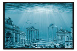 Gerahmter Kunstdruck Atlantis