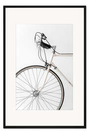 Gerahmter Kunstdruck Fahrrad Liebe
