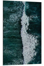 Magnettafel Das strahlende Blau der Ozean Wellen