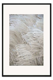 Gerahmter Kunstdruck Boho Träume - Pampas