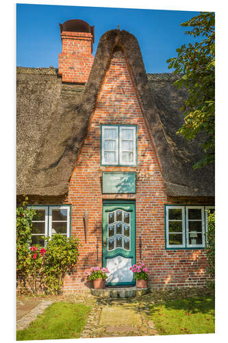 PVC print Frisian house on Sylt