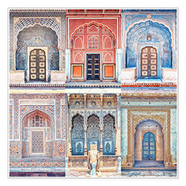 Poster Indian Architecture
