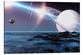 Magnettafel Außerirdische Landschaft