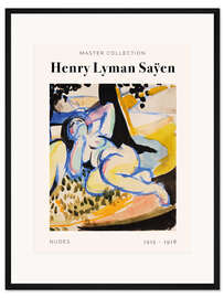 Gerahmter Kunstdruck Nudes, 1915 - 1918 I