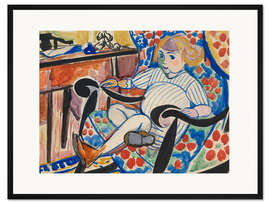 Gerahmter Kunstdruck Gouache